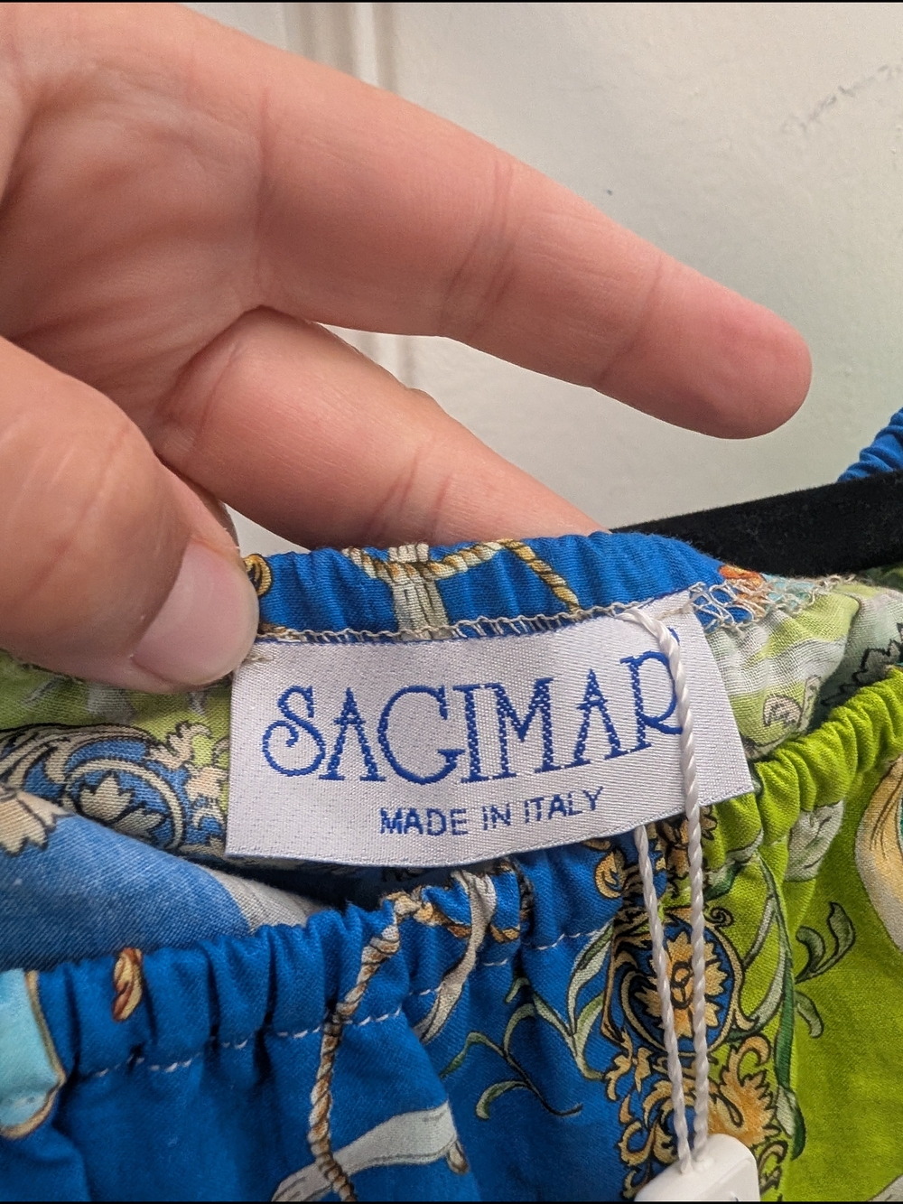 NWT Sagimar Made In Italy Ruffle Neck Top - Picture 3 of 6